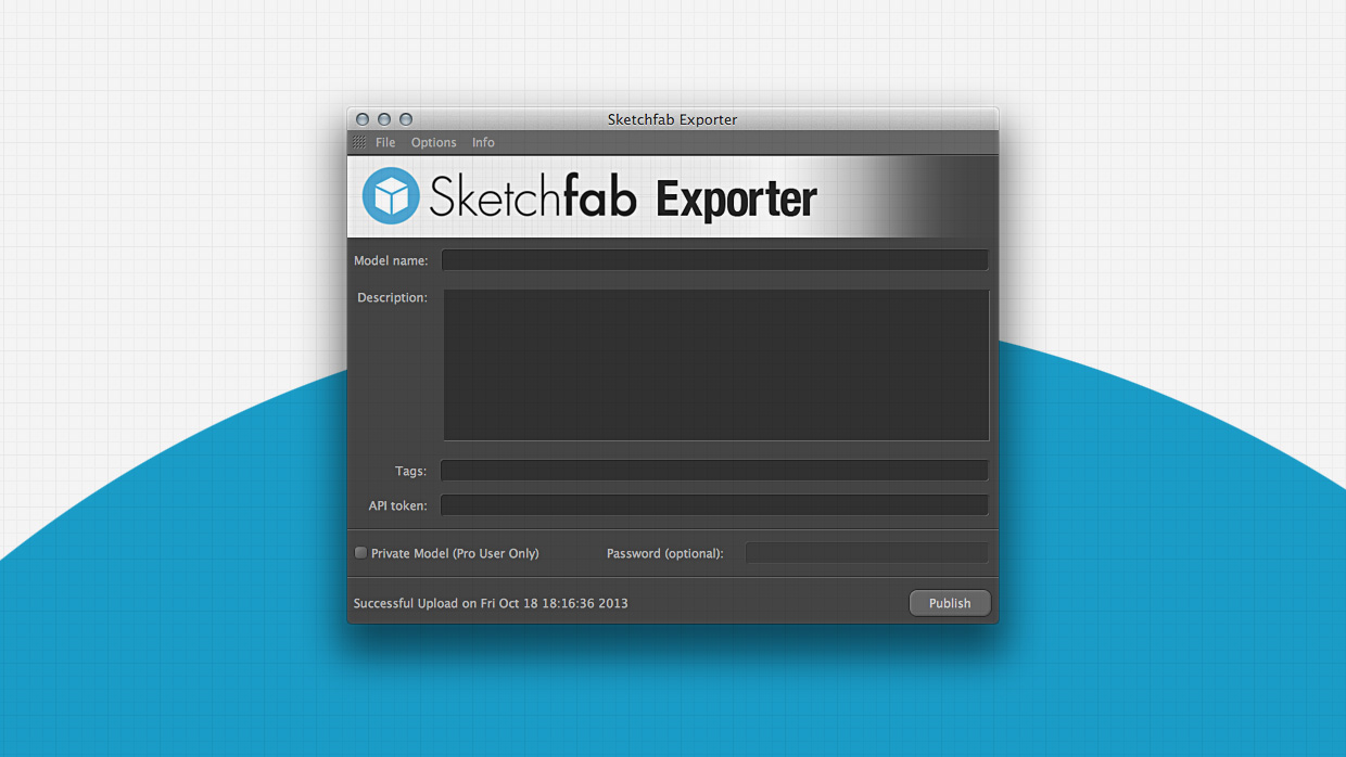 Sketchfab Exporter Plugin